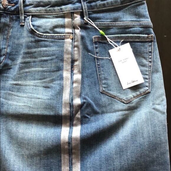 Sam Edelman Jenny Denim MiniSkirt, Size 2/26, - Picture 2 of 5
